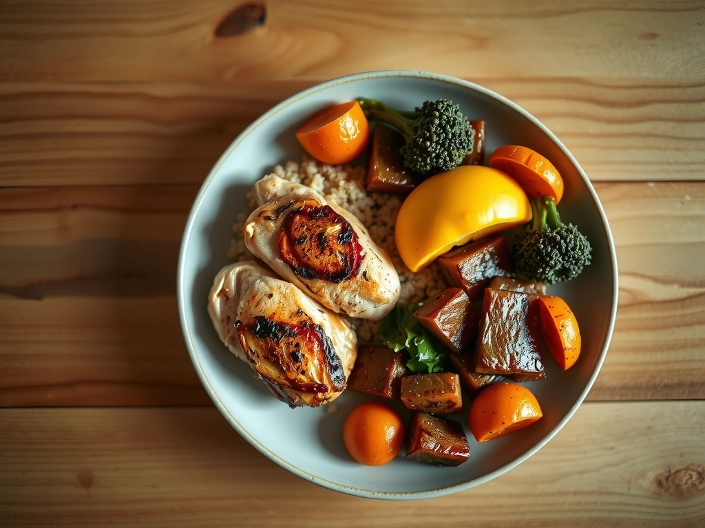 Perte de poids équilibrée